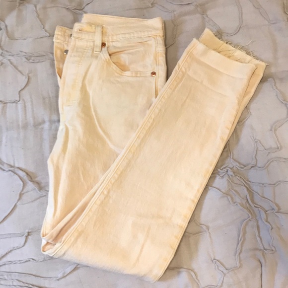 Levi's Denim - Yellow Levi’s jeans